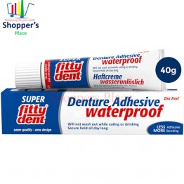 Fittydent Super Adhesive Cream for Dentures, 40g